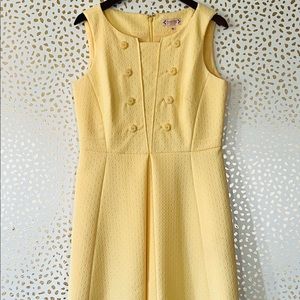 NEW pastel yellow Nanette Lepore  Dress size 10